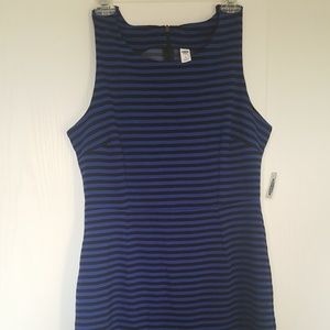 Black & Blue Stripped Dress